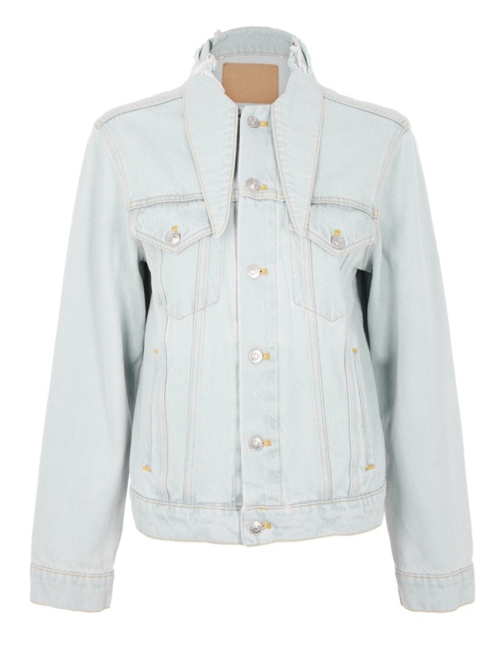 Balenciaga Light Blue Washed Denim Jacket